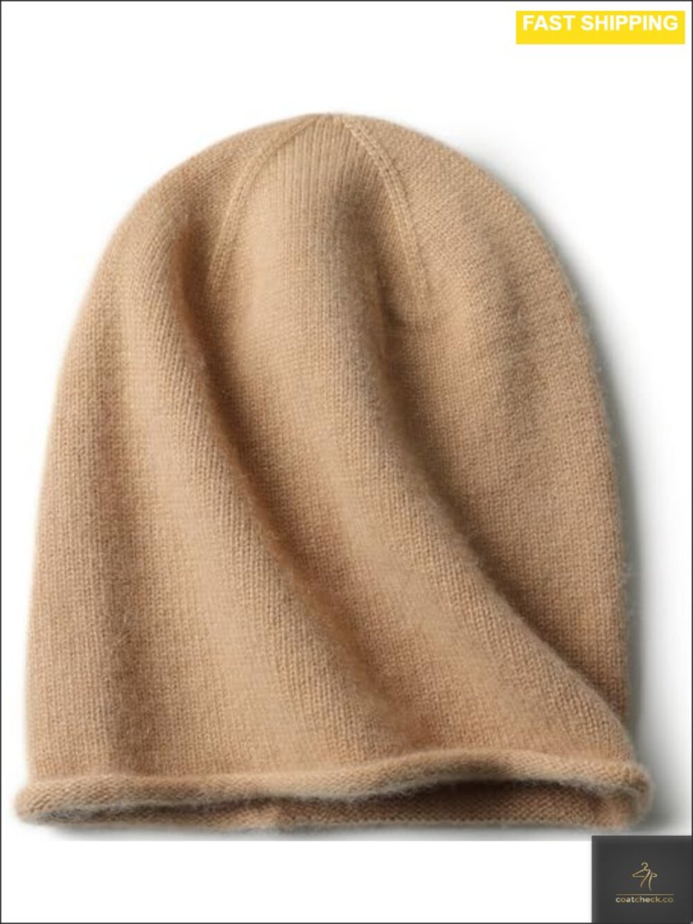 100% Cashmere Slouchy Beanie Warm Winter Hat Gift Box